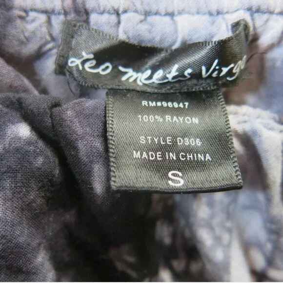 LEO MEETS VIRGO Tie Dye Off Shoulder Maxi Dress - Picture 11 of 12